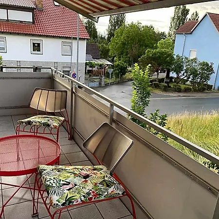 In Rot, Fraenkisches Design, Balkon In Nur 50 Schritten Zum Radweg, Ideal For Long Stay, Relocation 호텔 마르게트쇼하임